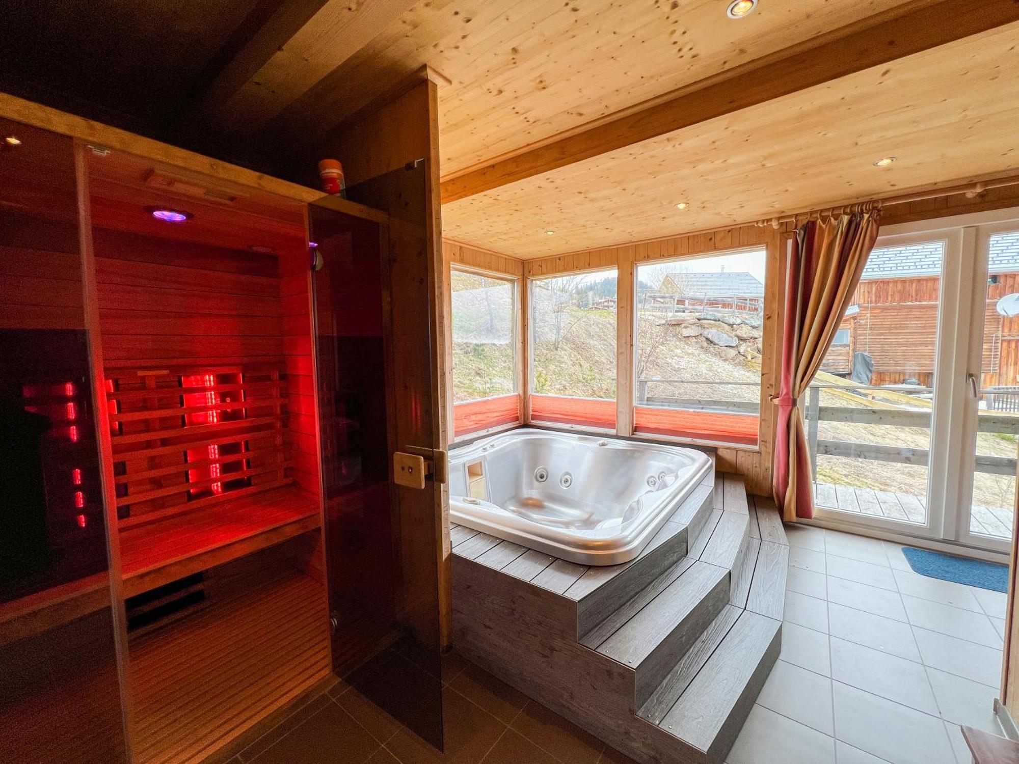 1A Chalet '4 Jahreszeiten' Ski Fahren Und Jacuzzi Mit Aussicht! บาด ซังค์ เลออนฮาร์ด อิม ลาวานท์ทาล ภายนอก รูปภาพ